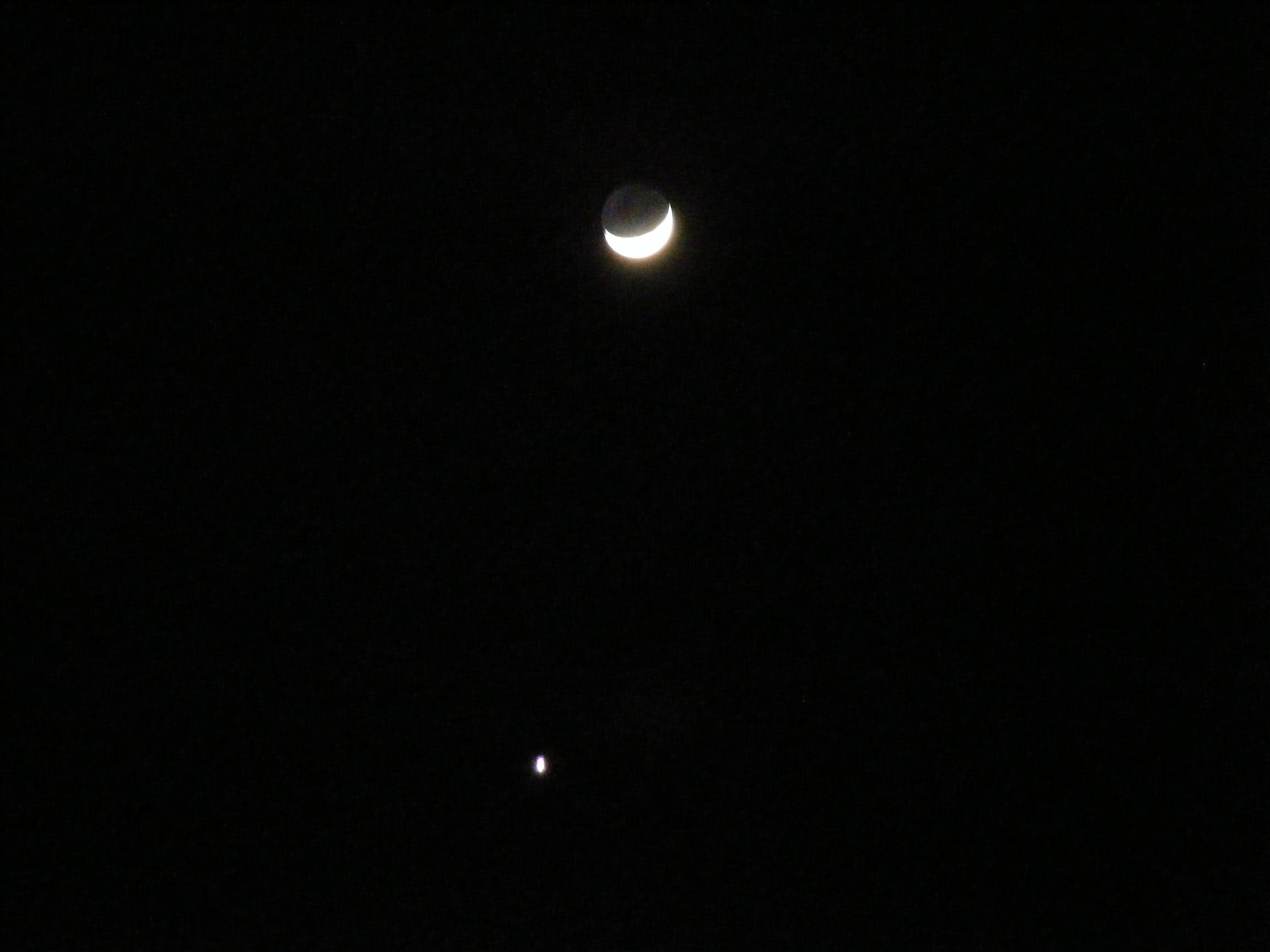 Congiunzione Luna Venere